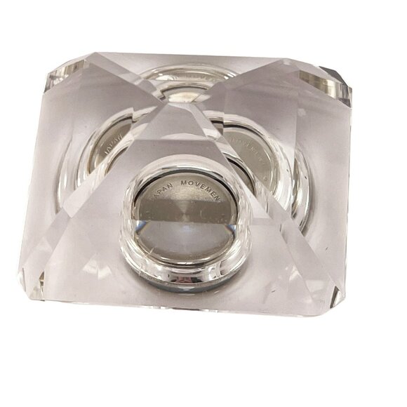 Neiman Marcus Diamond Jewel Inspired Clock Crystal Works - Picture 11 of 12